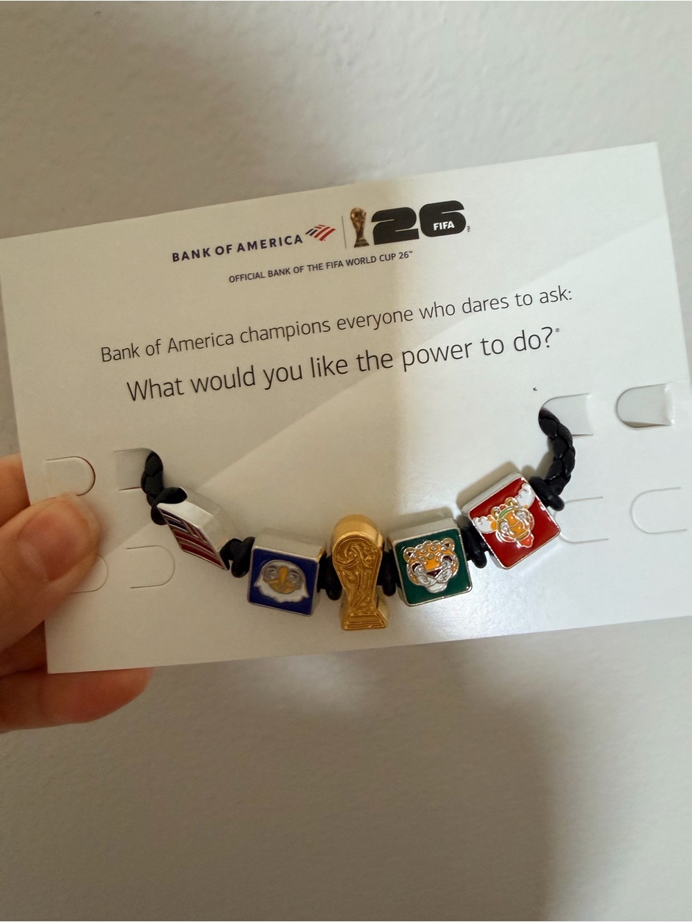 Bank of America FIFA World Cup 26 Charm Bracelet - Multicolor